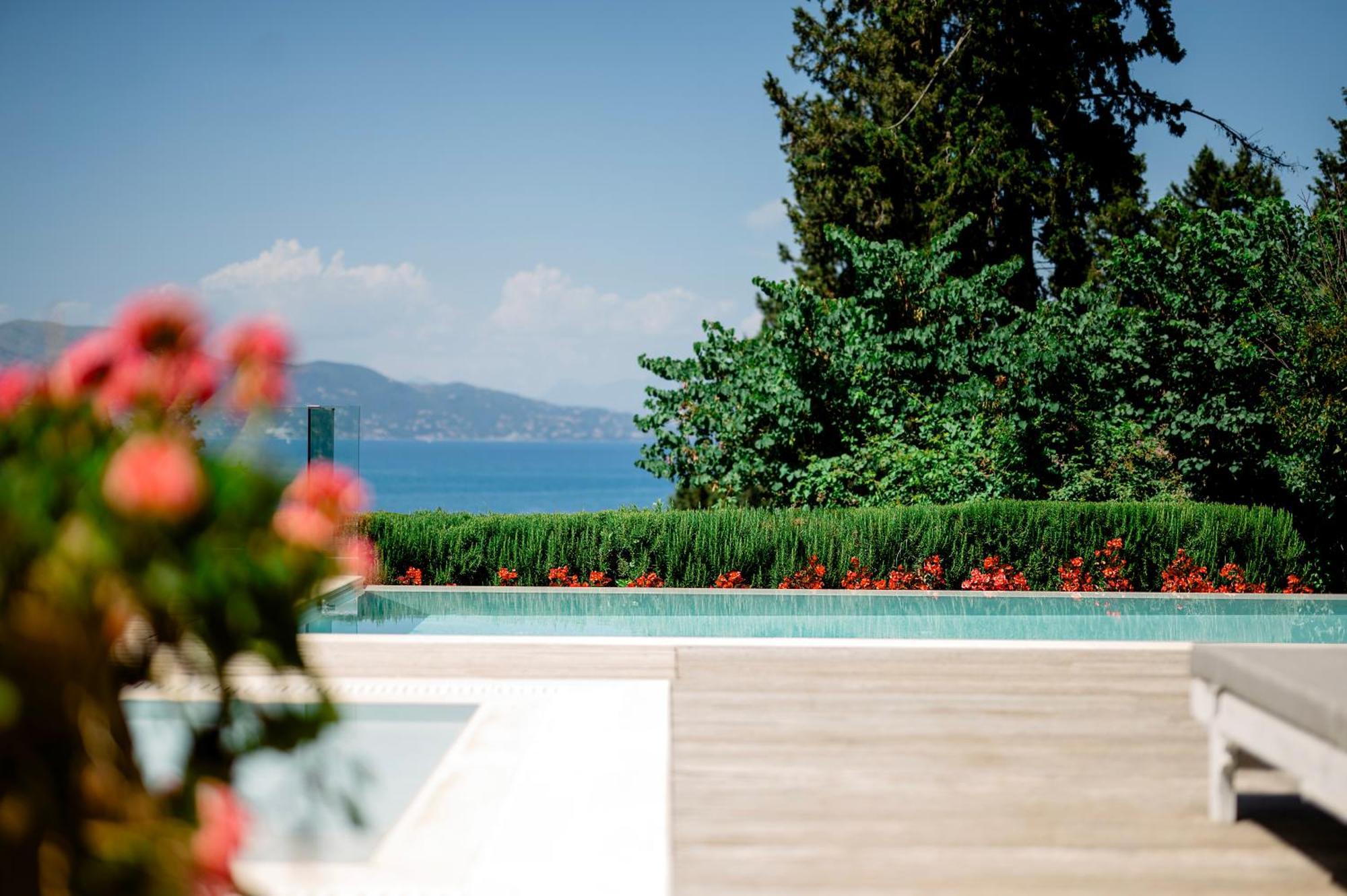 Melithea Seaview Villa Alepou Exteriör bild