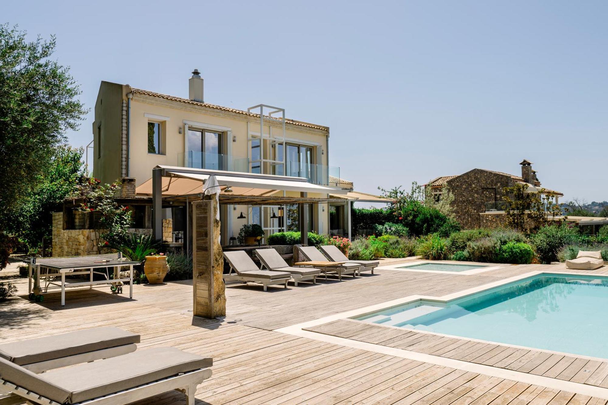 Melithea Seaview Villa Alepou Exteriör bild