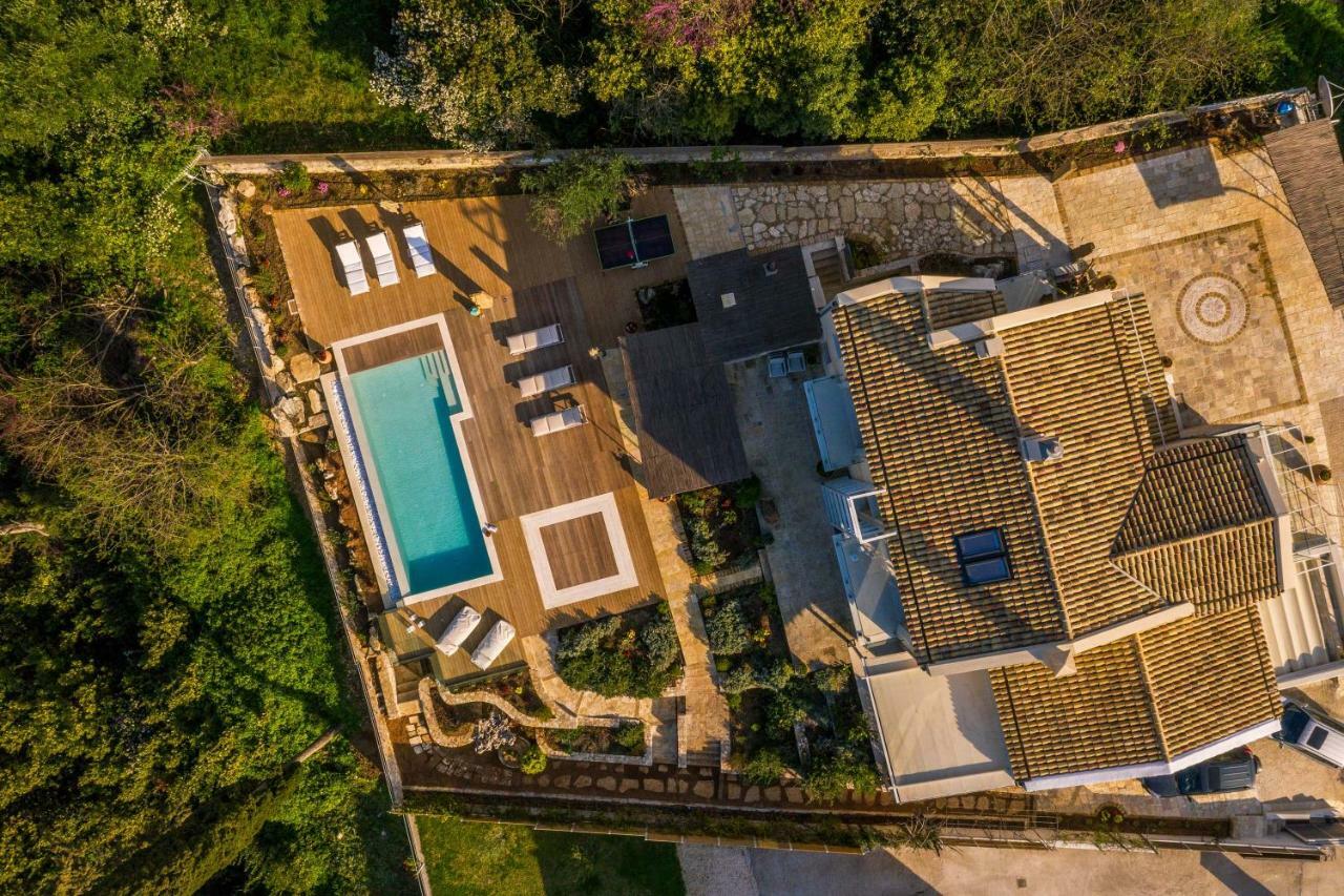 Melithea Seaview Villa Alepou Exteriör bild